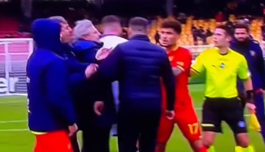 Lecce Sack Manager Roberto D Aversa For Headbutting Hellas Verona