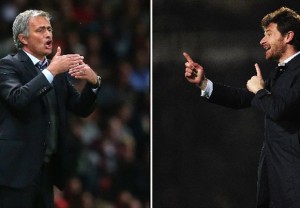 Jose Mourinho and former-friend Andre Villas-Boas come up against each other for the first time opposing dugouts on Saturday lunchtime