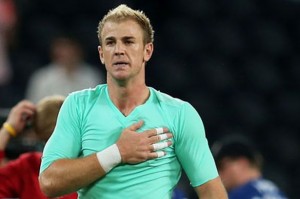 Joe Hart's place in Manchester City's team has been questioned after a number of high-profile mistakes this season