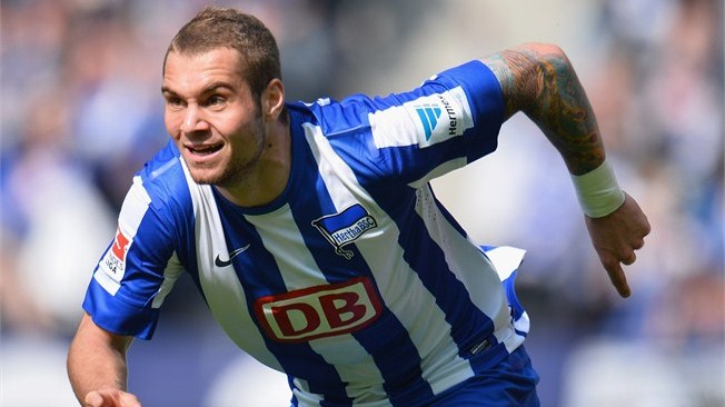 Hertha BSC manager Jos Luhukay has revealed the club will decide the long-term future of Pierre-Michel Lasogga after the striker returns from his loan at Hamburger SV.