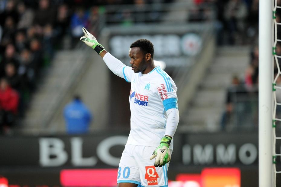 Steve Mandanda De Olympique De Marselha Imagem Editorial - Imagem