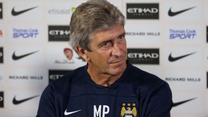 Manchester City boss Manuel Pellegrini saw his side fall to a 2-1 defeat at Liverpool on Sunday