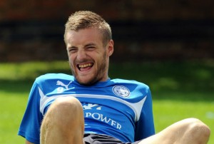 Leicester striker Jamie Vardy has found the net nine times in as many Premier league appearances this season