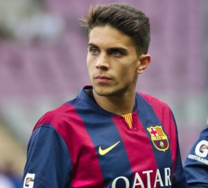 Barça - Napoli - 20140806 - Marc Bartra