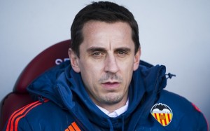 Former-Manchester United defender Gary Neville has endured a difficult first managerial role at Valencia