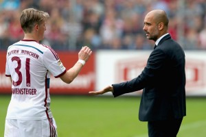 schweinsteiger guardiola bayern