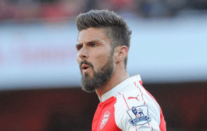 Olivier Giroud continues his scoring form / Image via express.co.uk