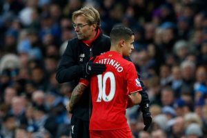 Liverpool will have to cope without star player Philippe Coutinho until mid-January