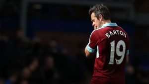 Burnley midfielder Joey Barton