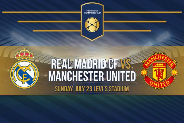 Manchester United, Real Madrid clash at Levi's Stadium