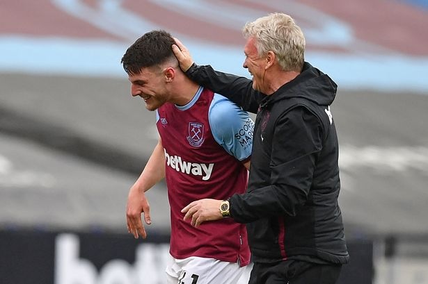 Rice won't leave West Ham in January - Moyes