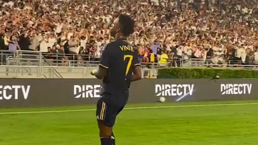 Vinicius Junior takes late winner as Real Madrid beat AC Milan in pre-season tour (Video)