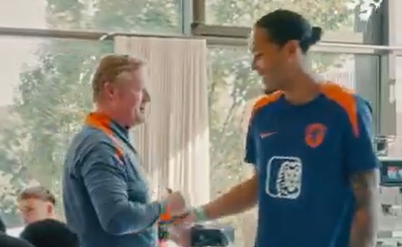 Netherlands celebrate captain Virgil van Dijk's birthday as Liverpool ...